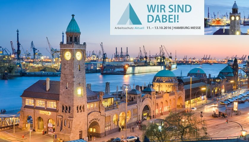 Messen, Arbeitsschutz Aktuell 2016 in Hamburg